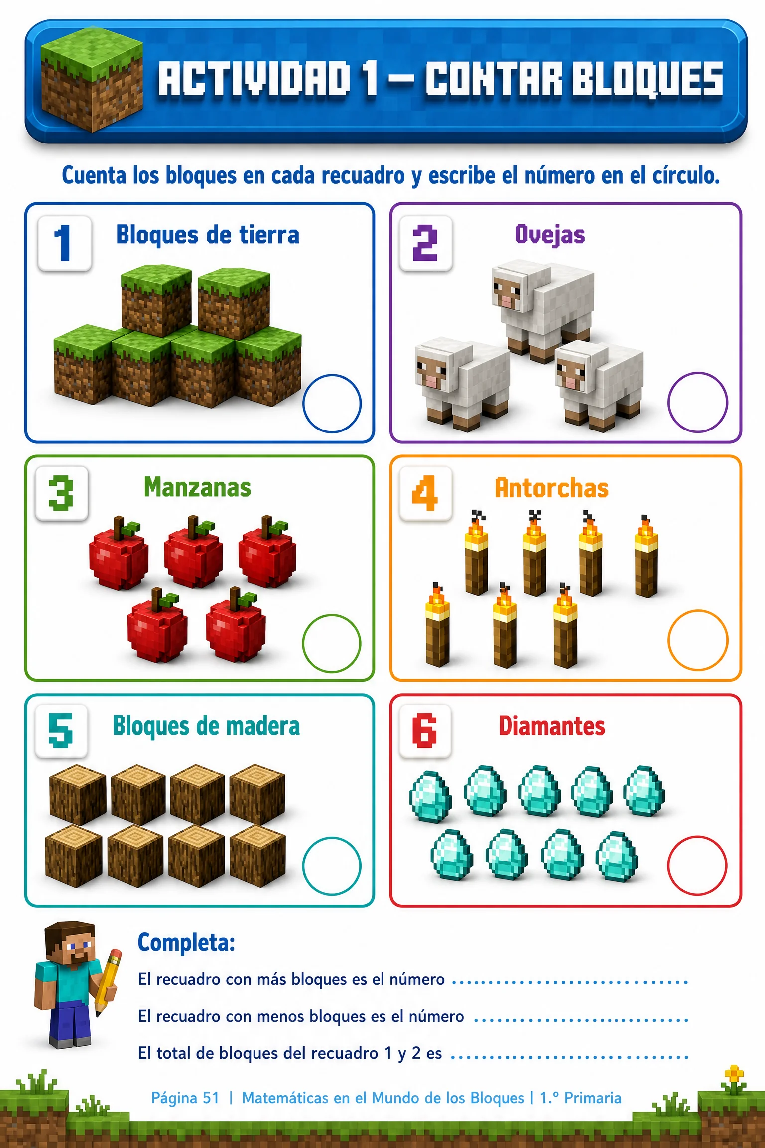 Actividad 1 · Contar bloques