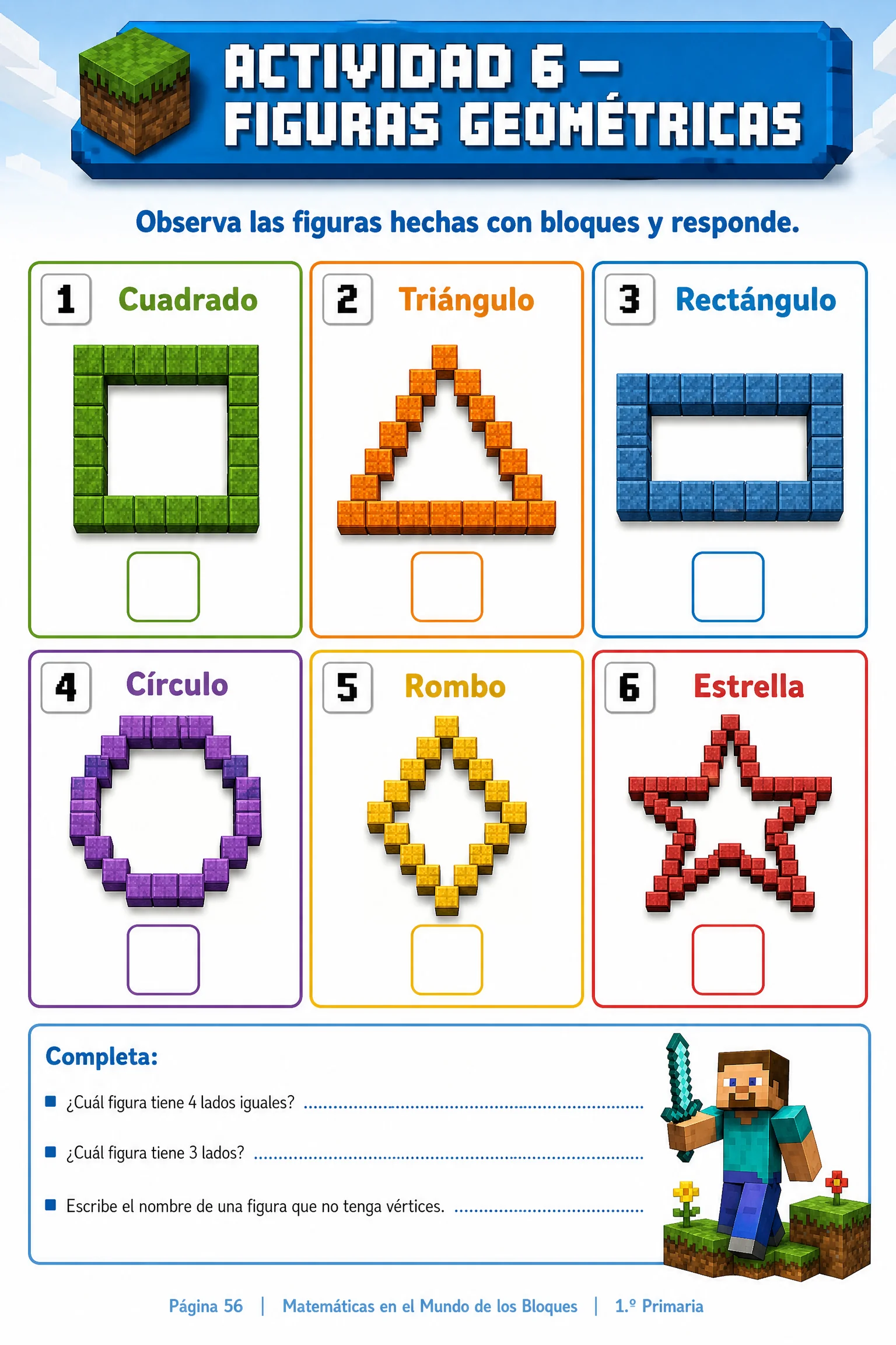 Actividad 6 · Figuras geométricas