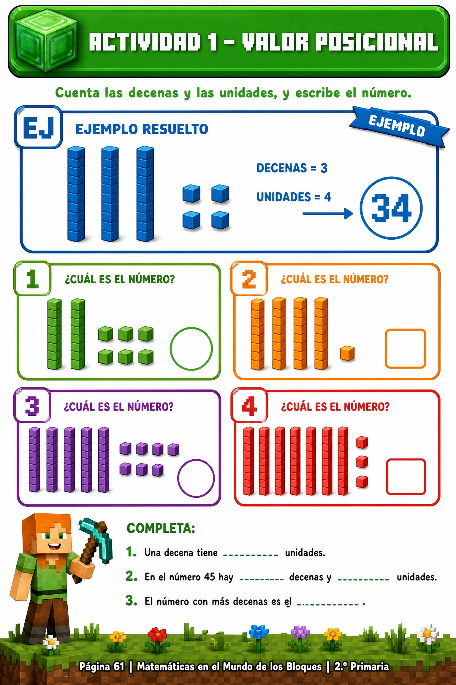 Actividad 1 · Valor posicional