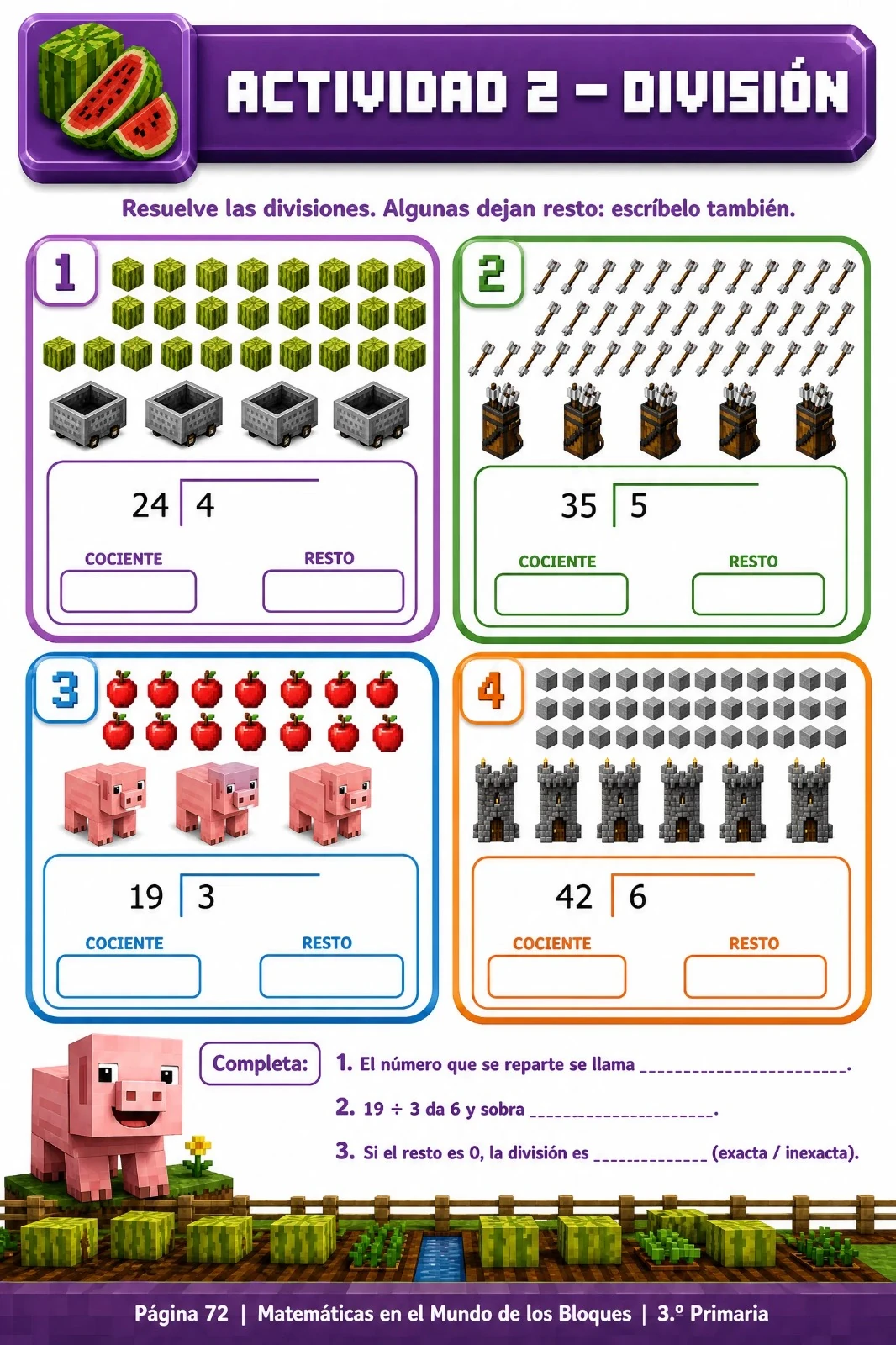 Actividad 2 · División