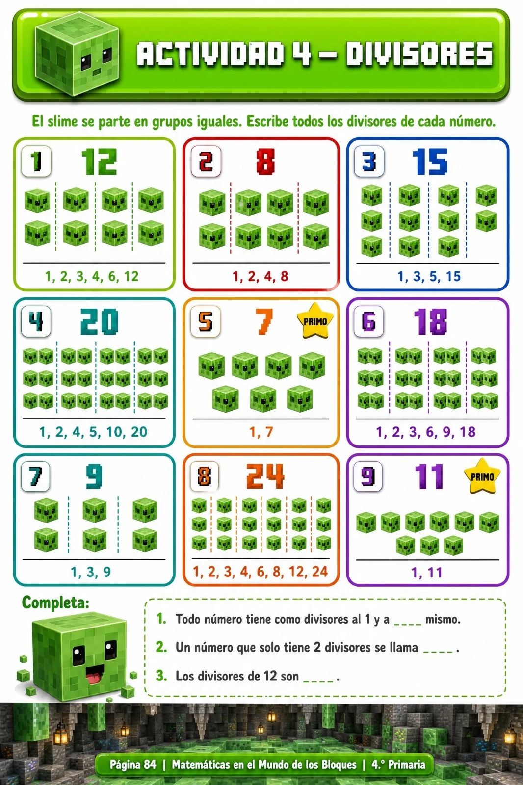 Actividad 4 · Divisores